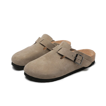 CORK SOLE CLOSED-TOE SLIPPERS 4405(MEN)