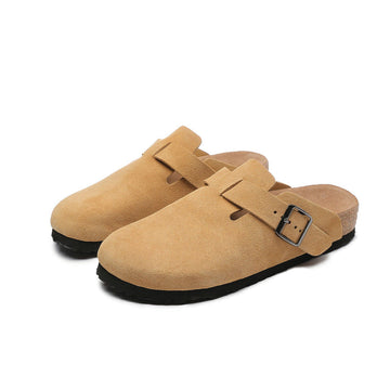 CORK SOLE CLOSED-TOE SLIPPERS 4405(MEN)