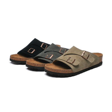 FROSTED CORK BOTTOM SLIPPERS 4398