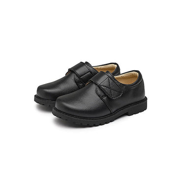 100% TOP-GRADE GENUINE LEATHER, BREATHABLE, SLIP-RESISTANT SCHOOL SHOES 4176