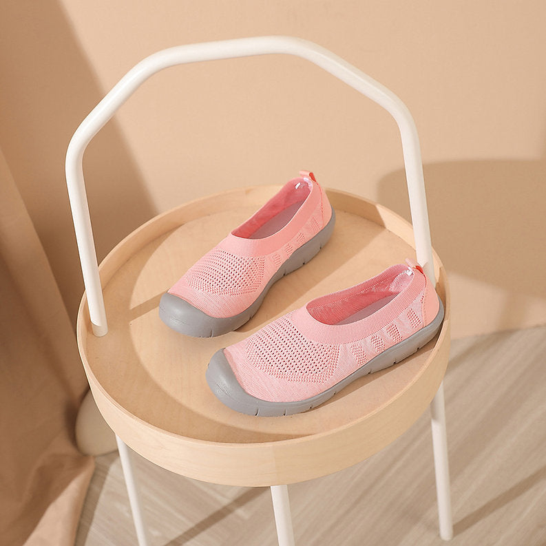 ROUND TOE SUMMER KNIT SHOES 1339
