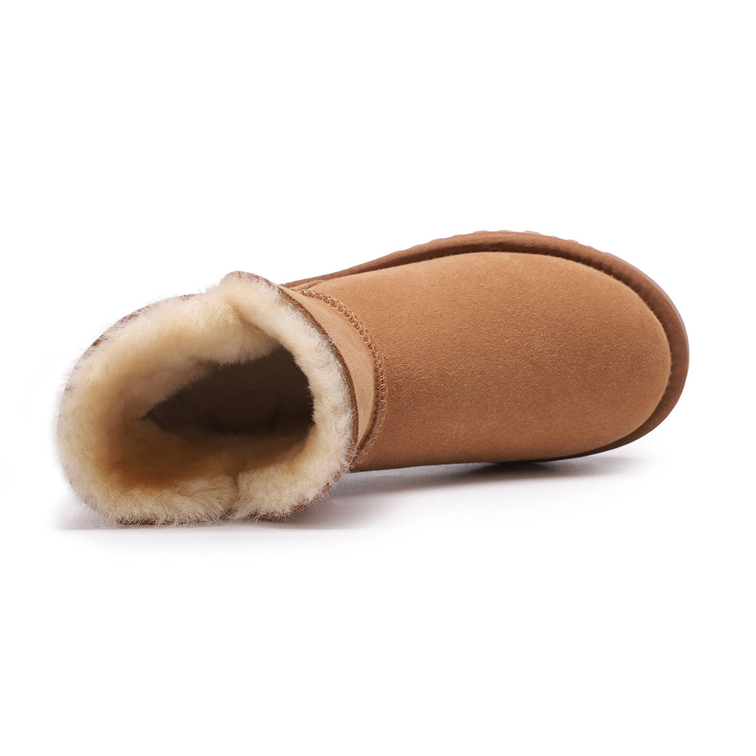 FUR-LINED MINI ZIP BOOTS 5863（MEN）